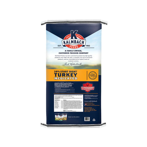 Kalmbach 28% Start Right® Turkey (Medicated)