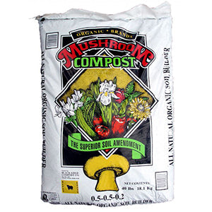 Black Gold Mushroom Compost (40lb)