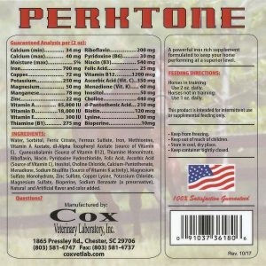Cox Veterinary Perktone Blood Building Multi-Vitamin